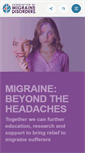 Mobile Screenshot of migrainedisorders.org
